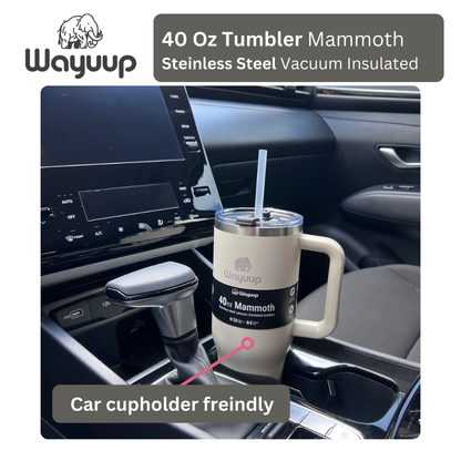 Mammoth 40 oz  Tumbler Color Bone