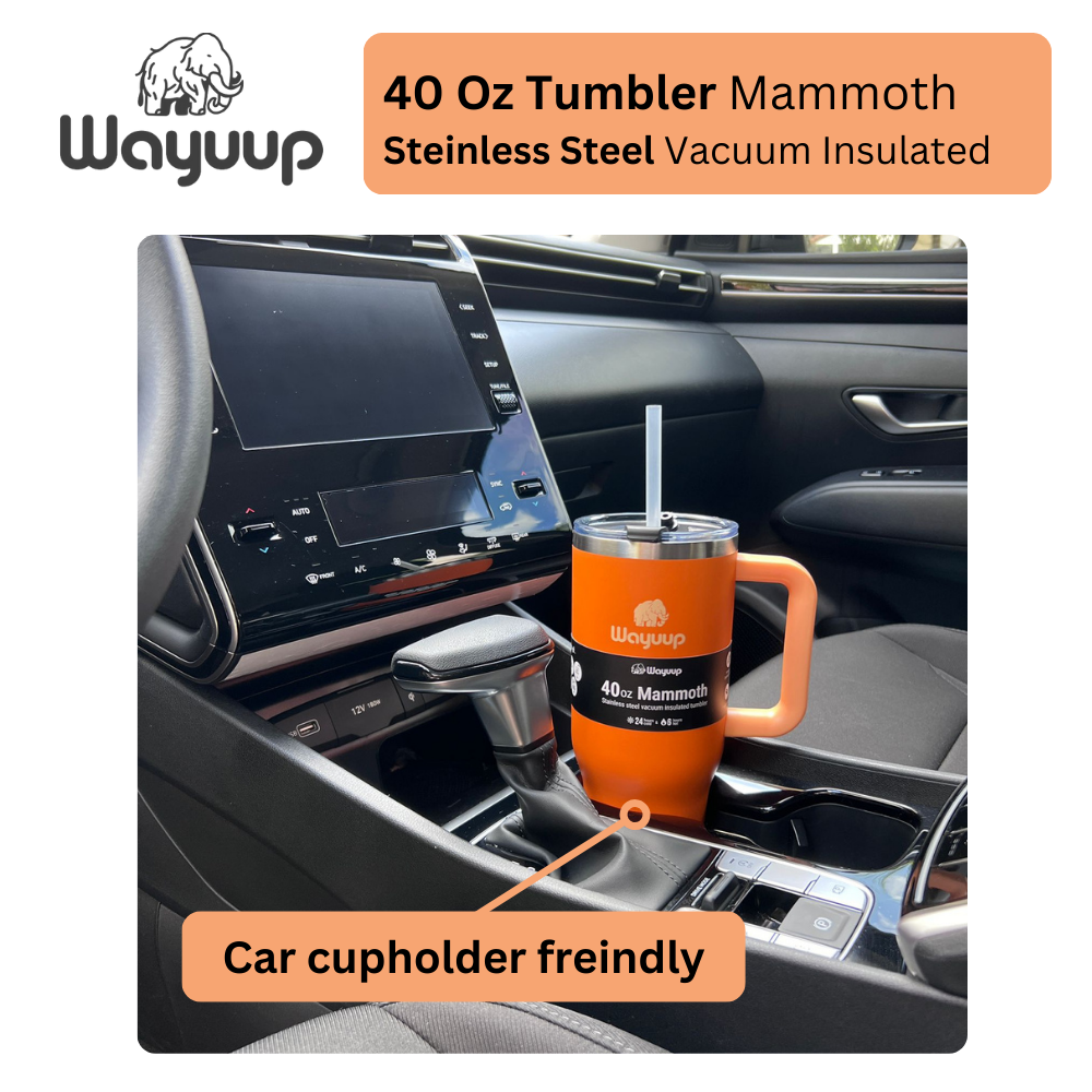 Mammoth 40 oz  Tumbler Color Tigger